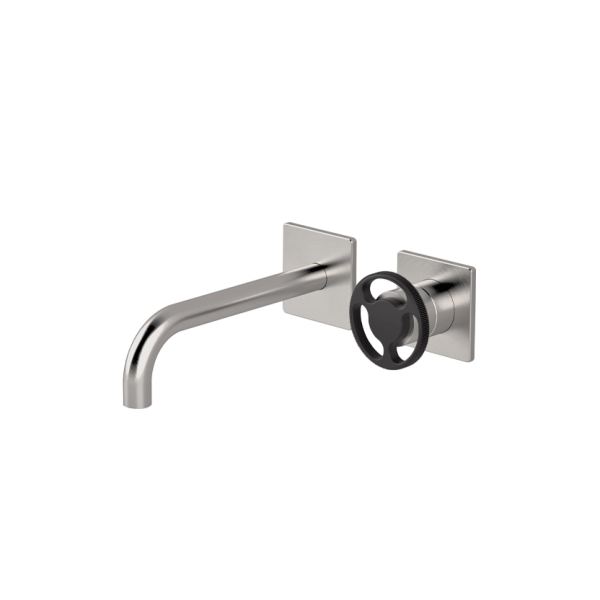 Wall-mounted basin mixer