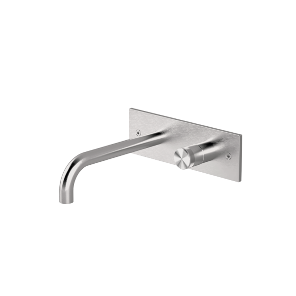 Wall-mounted basin mixer