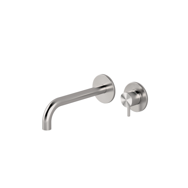 Wall-mounted basin mixer