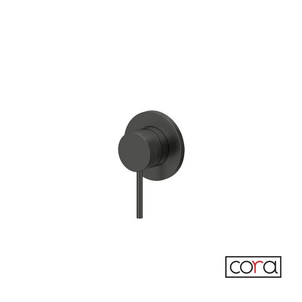 Μίκτης Εντοιχισμού 1 Εξόδου Cosmo PVD Black Brushed Inox 316L