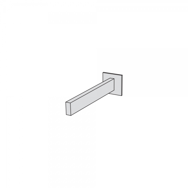 HITO51  ΕΠΙΤΟΙΧΟ ΣΤΟΜΙΟ ΝΙΠΤΗΡΟΣ 26,5εκ MM MEDIUM GREY