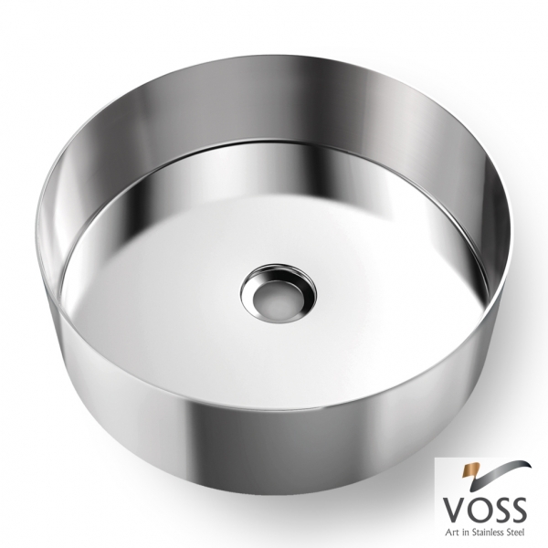 Νιπτήρας Milo Φ40 voss Inox Brushed