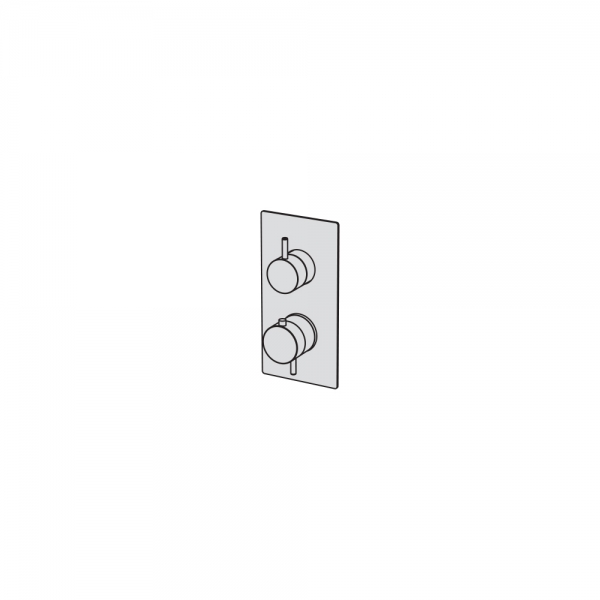  ΕΞΩΤΕΡΙΚΟ ΜΕΡΟΣ MULTIPLO MIKTH ΜΕ ΕΚΤΡΟΠΕΑ 2 ΕΞΟΔΩΝ MEDIUM GREY