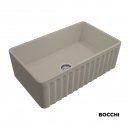 Νεροχύτης Κουζίνας Πορσελάνης Επικαθήμενος 76x46 Bocchi Cashmere Matt