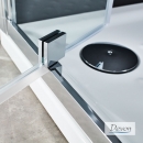 PIVOT 90  (94-97εκ) DEVON FLOW CLEAN-GLASS CHROME