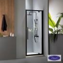 PIVOT 90  (91-94εκ) DEVON FLOW CLEAN-GLASS BLACK MATT