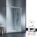 Sliding Shower Door Starlet 100, Height 180cm, Adjustable From 97 To 101cm, Clear Chrome