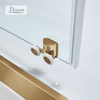 SLIDER 120 (117-121) DEVON NOXX CLEAN-GLASS PVD INOX BRUSHED GOLD [CLONE] [CLONE]