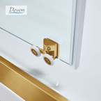 SLIDER 100 (97-101) DEVON NOXX CLEAN-GLASS PVD INOX BRUSHED GOLD [CLONE]