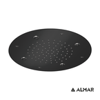 Ceiling Mounted Shower Head Φ38 Almar PVD Black Brushed