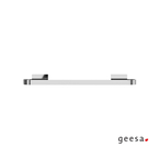 Towel Rail Warmer FixedSingle 45cm From The CRAFT GEESA Inox Chrome Series