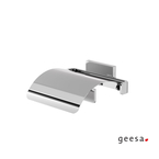 CRAFT GEESA Inox Chrome WC Roll Holder With Cover