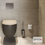 CRAFT GEESA Inox Chrome Wall Mounted WC Brush Holder