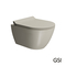 Wall-Hung WC Pura/50 Swirlflush With MS86SC Super Slim Soft Close Cover, GSI Creta