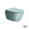 Wall-Hung WC Pura/50 Swirlflush With MS86SC Super Slim Soft Close Cover, GSI Ghiaccio