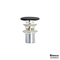 Pop-Up Waste Bianco Ceramica Anthracite Matt Sink Valve