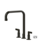 3-Hole Kitchen Sink Mixer Inciso Gessi Aged Bronze