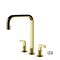 3-Hole Kitchen Sink Mixer Inciso Gessi Gold PVD