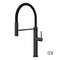 Kitchen Sink Mixer Meccanica Gessi Inox316 Black Matt