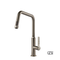 Officine Gessi Inox Kitchen Sink Mixer With Hand Shower
