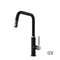 Kitchen Sink Mixer With Hand Shower Officine Gessi Inox/Black Matt