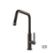 Kitchen Sink Mixer With Hand Shower Officine Gessi Black Metal Brushed PVD
