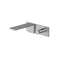 Wall-mounted basin mixer