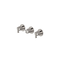 Thermostatic shower set with 2 stop valves 