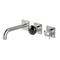 Horizontal thermostatic bath set with 2-ways diverter