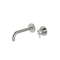 Wall-mounted basin mixer