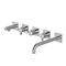 High flow rate horizontal bath set 