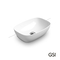 Porcelain Washbasin Nubes 50x35 GSI White