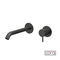Μπαταρία Νιπτήρα Τοίχου cosmo PVD Black Brushed Inox 316L