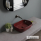 Glam Porcelain Washbasin 56x39 Scarabeo Cherry Glossy