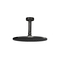 Shower Head Φ25cm With Ceiling Bracket ELLE316 LA TORRE, BlackBrushed PVD