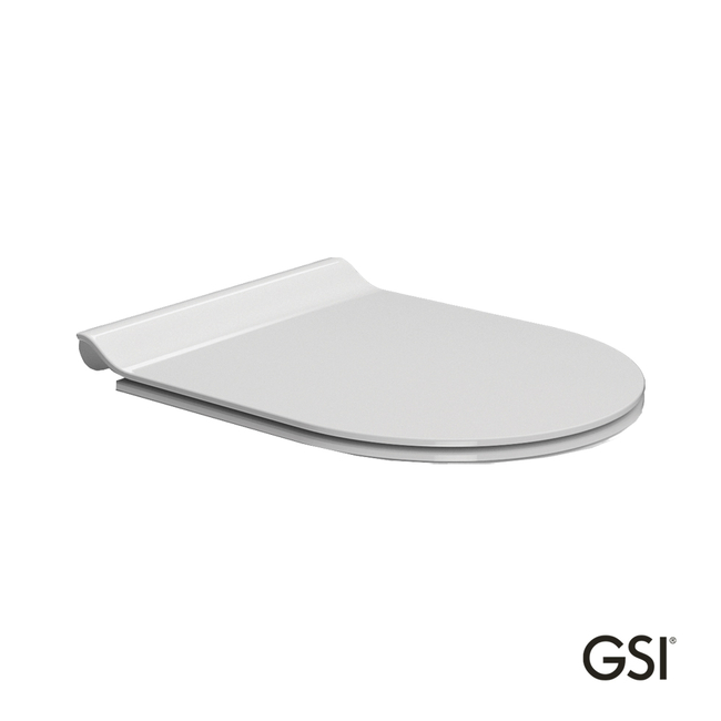 WC Seat Cover Norm, Pura, Kube, Super Slim Soft Close GSI White
