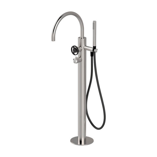 Free-standing bath mixer