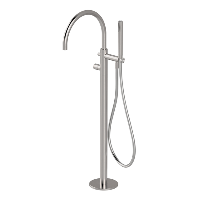 Free-standing bath mixer