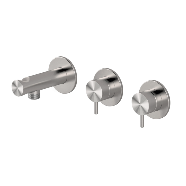 Horizontal shower set with 2-ways diverter 