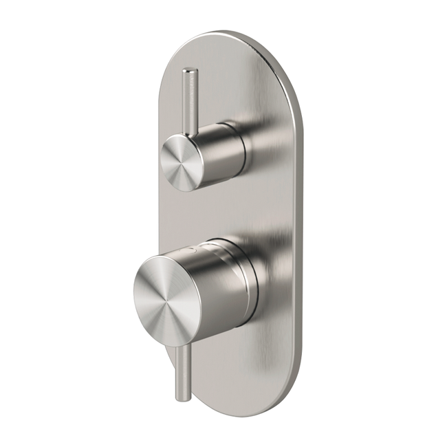 Shower mixer with integrated 3-way diverter