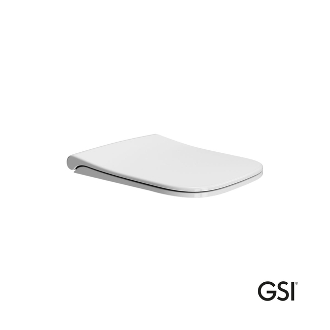 Nubes Soft Close GSI White WC Seat Cover