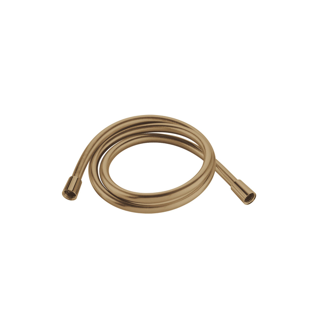 EURORAMA Bronze Brushed PVC Bathtub Mixer Flex Hose