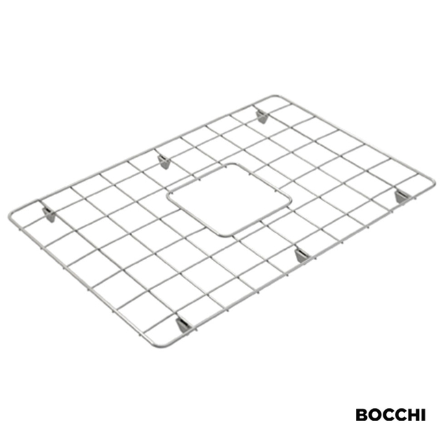 Σχάρα προστασίας πυθμένα νεροχύτη κουζίνας από πορσελάνη Bocchi, 58x41,5εκ.