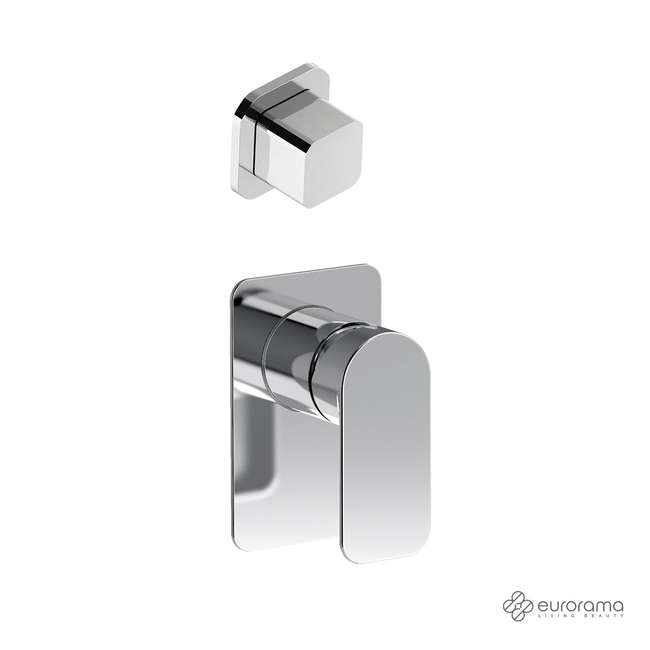 Μίκτης Εντοιχισμού 3 εξόδων CHARMA Eurorama, Chrome