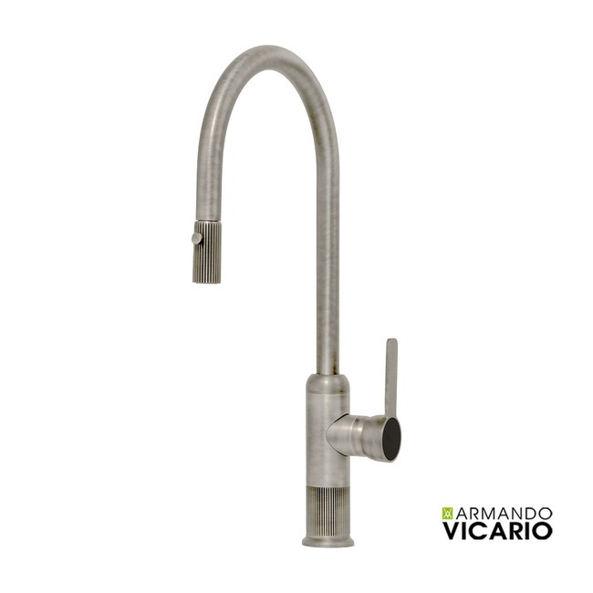 Lumiere Vicario Kitchen Sink Mixer Inox Finish