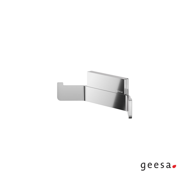 CRAFT GEESA INOX Chrome Double Towel Hook