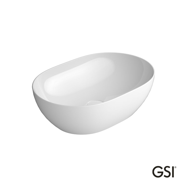 Porcelain Washbasin Pura 50x35 GSI White