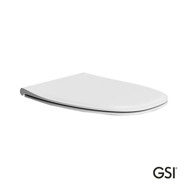 Modo WC Seat Cover, Super Slim Soft Close GSI White Matt