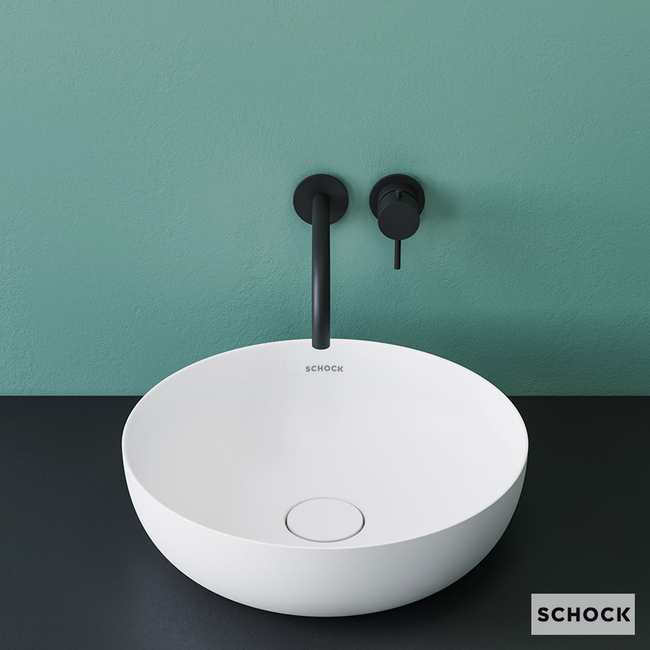 CSpout Washbasin Φ39 Marmorin by Schock White Matt