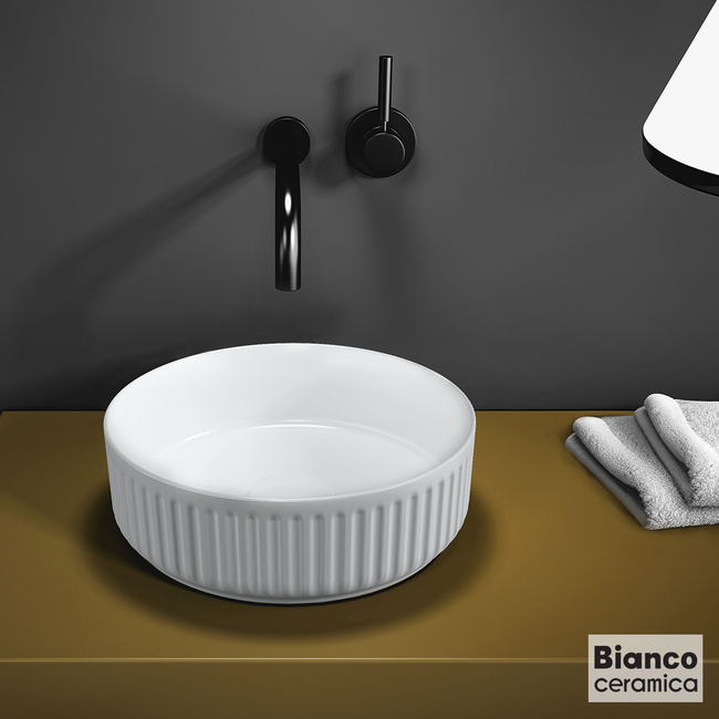 Porcelain Washbasin ETNA-S Φ36 Bianco Ceramica White